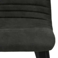 Krzesło Arosa Anthracite/ Black tapicerowane