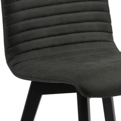 Krzesło Arosa Anthracite/ Black tapicerowane