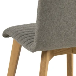 Krzesło Arosa Light Grey tapicerowane