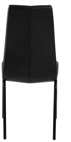 Krzesło Asama black PU czarne nogi