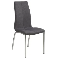 Krzesło Asama szare tapicerowane