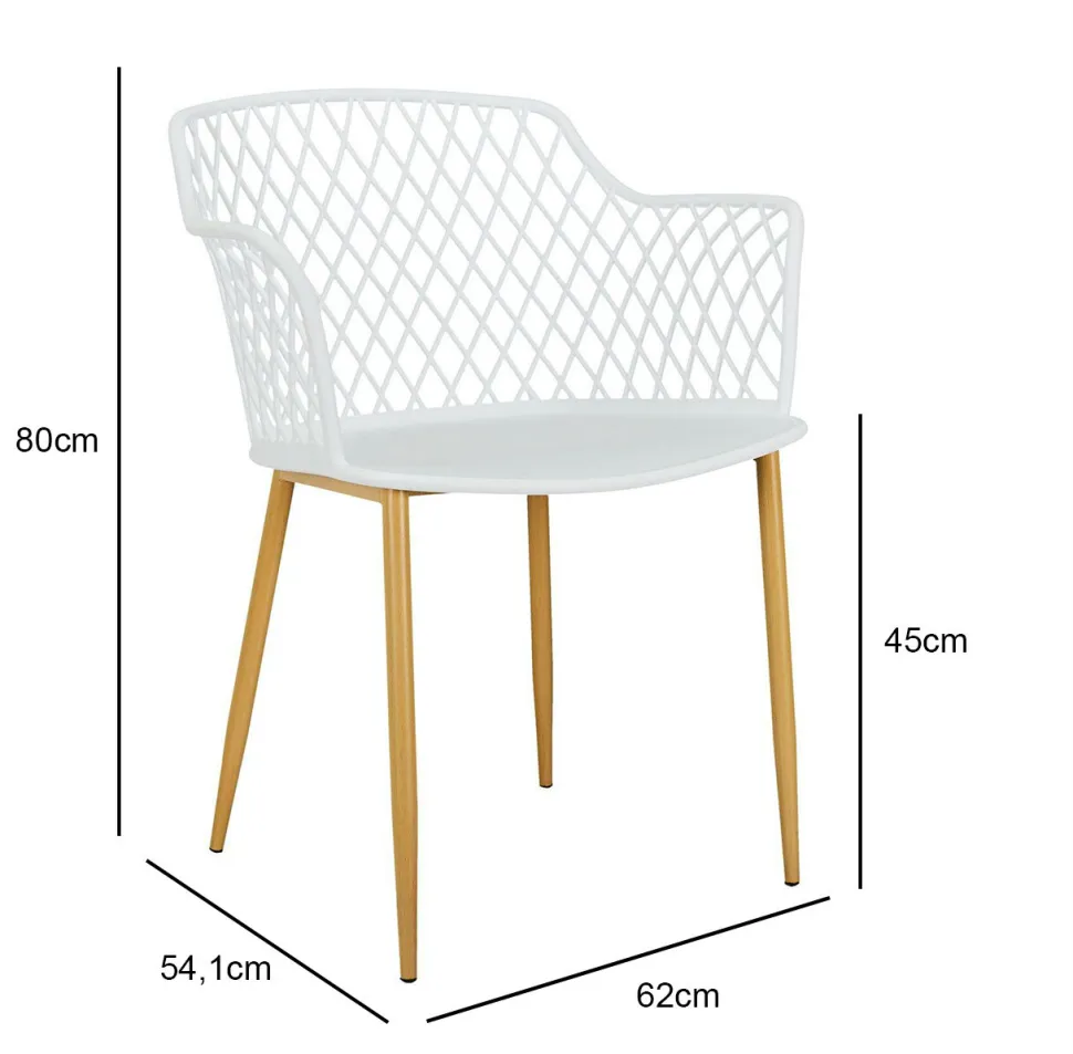 Krzesło Basel białe