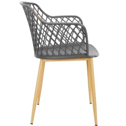 Krzesło Basel szare ciemne