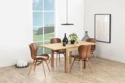 Krzesło Batilda Retro brandy /naturalne