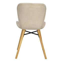 Krzesło Batilda Sand tapicerowane