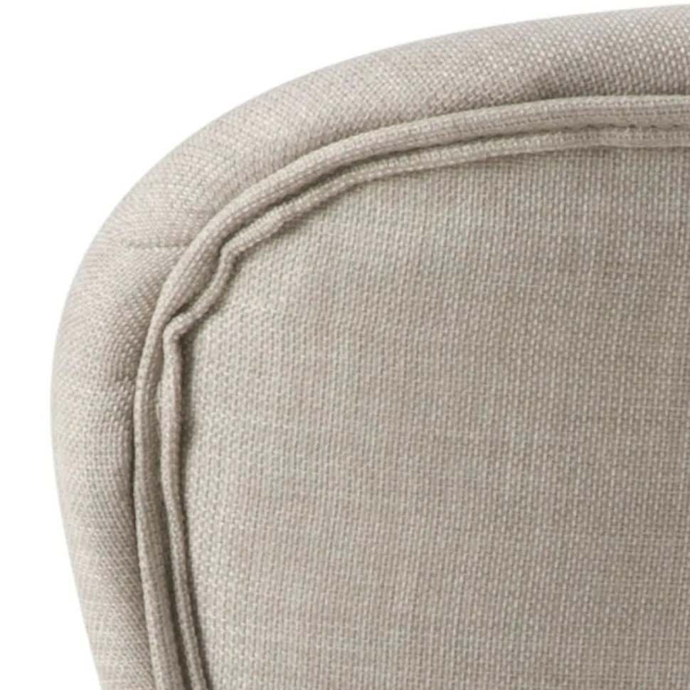 Krzesło Batilda Sand tapicerowane