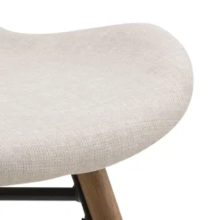 Krzesło Batilda Sand tapicerowane