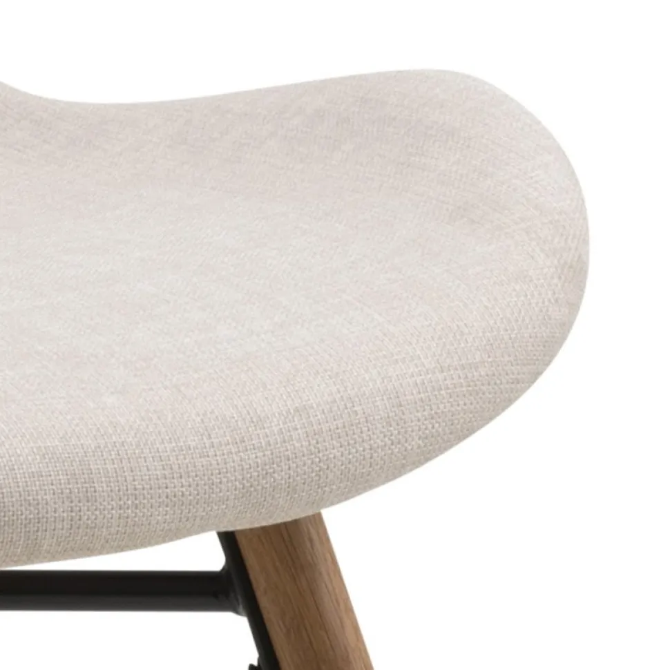 Krzesło Batilda Sand tapicerowane