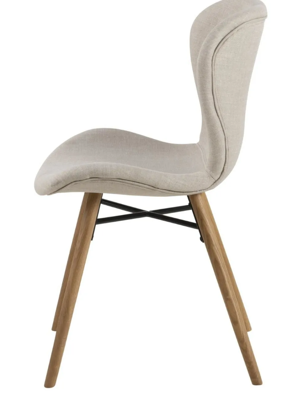 Krzesło Batilda Sand tapicerowane