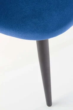 Krzesło Bawaria granatowe