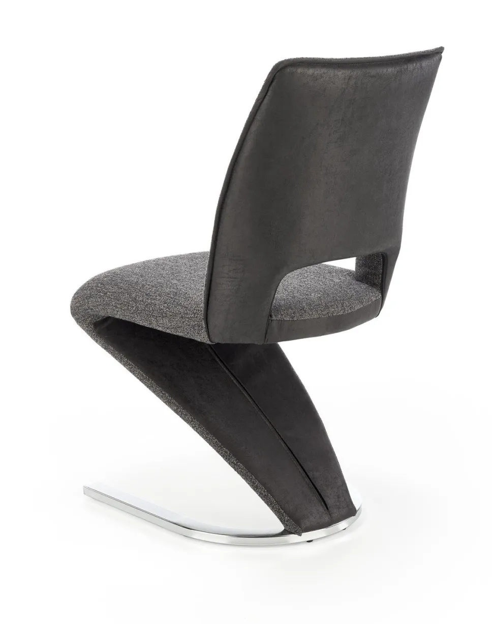 Krzesło Beate szare/czarne