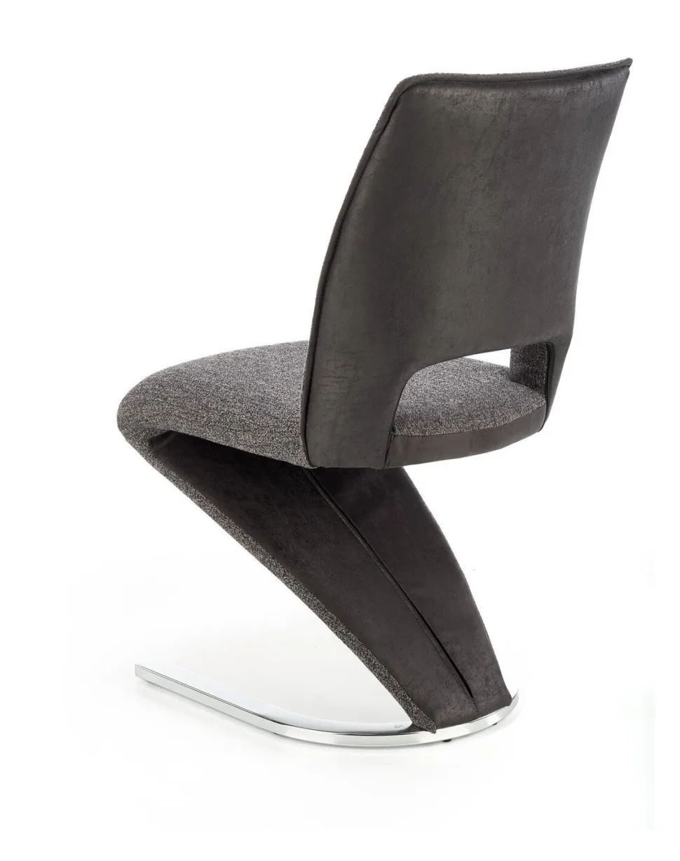 Krzesło Beate szare/czarne