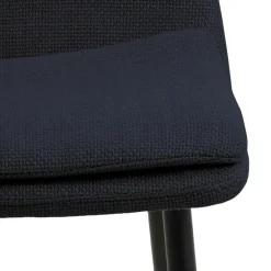 Krzesło Becca granatowe tkanina Basel 8952