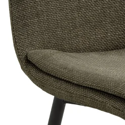Krzesło Becca oliwkowe tkanina Basel 77