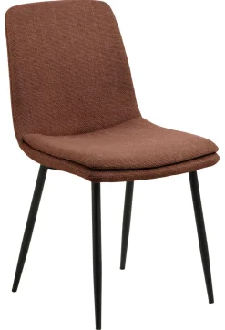 Krzesło Becca terakota tkanina Basel 44