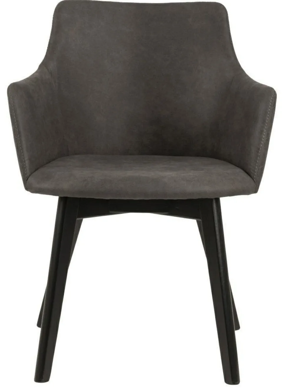 Krzesło Bella Anthracite tapicerowane