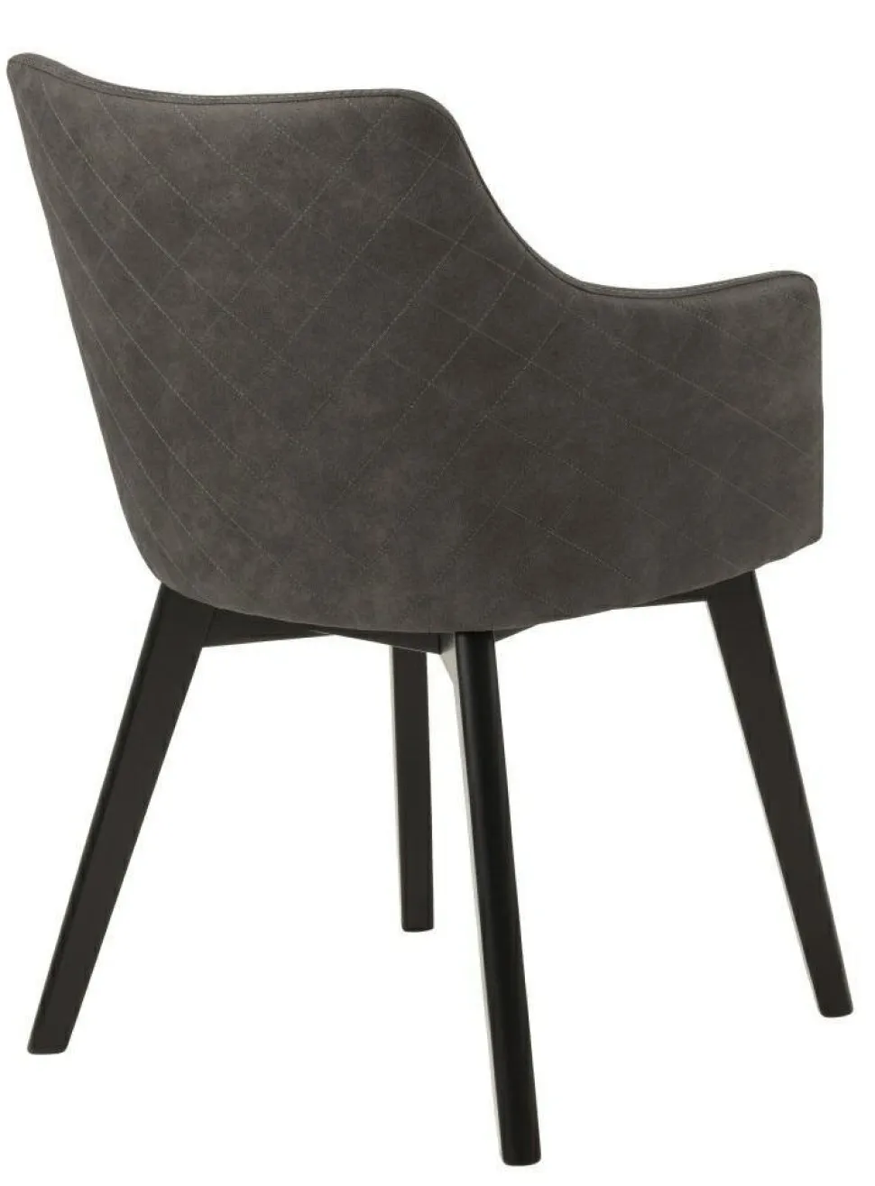 Krzesło Bella Anthracite tapicerowane
