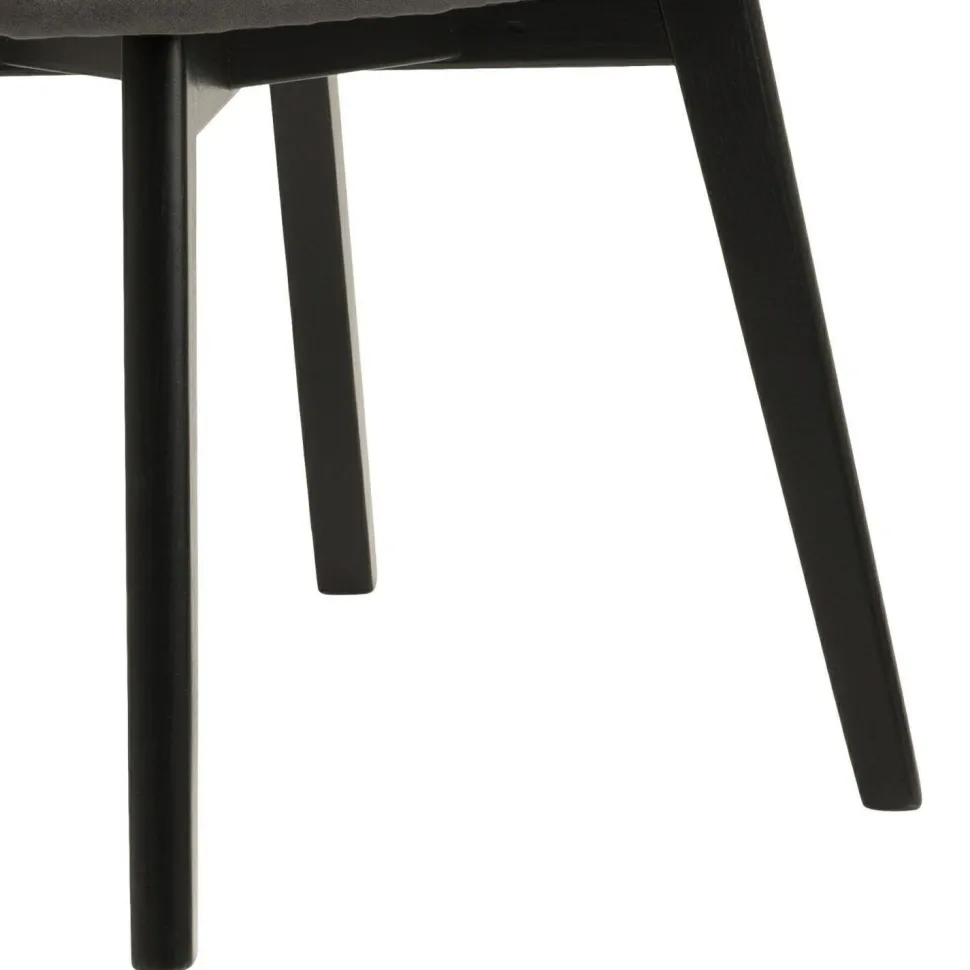 Krzesło Bella Anthracite tapicerowane