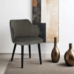 Krzesło Bergen tkanina MagicVelvet 2217 tapicerowane