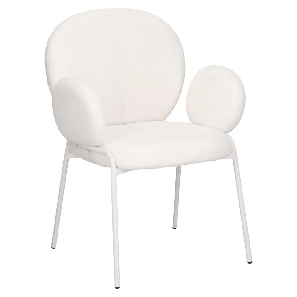 Krzesło Bianco Arm białe