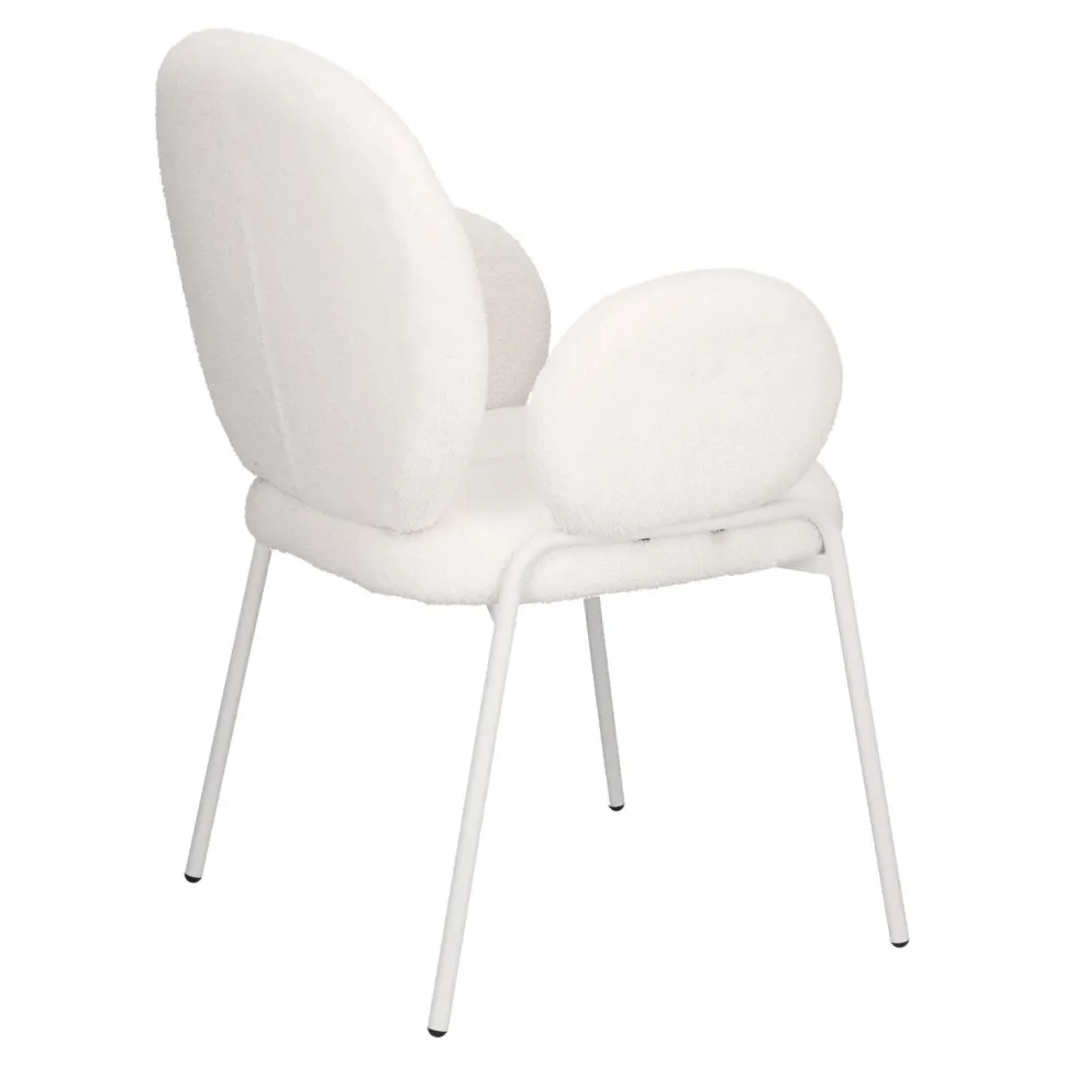 Krzesło Bianco Arm białe