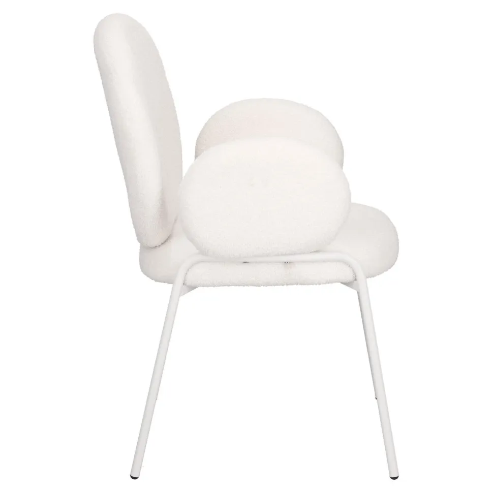 Krzesło Bianco Arm białe