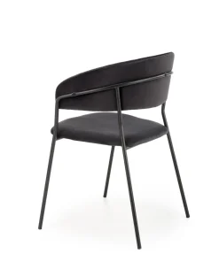 Krzesło Black Glam czarne