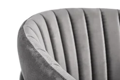 Krzesło Black Glam szare