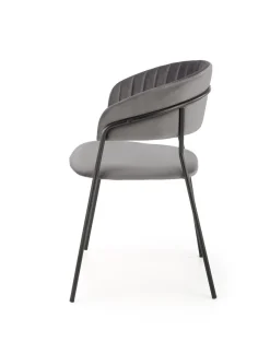 Krzesło Black Glam szare