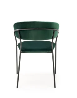 Krzesło Black Glam zielone