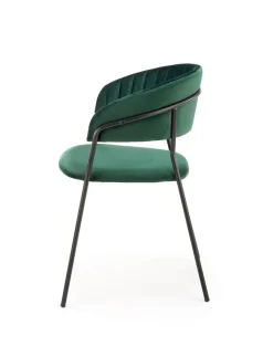 Krzesło Black Glam zielone
