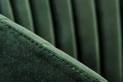 Krzesło Black Glam zielone