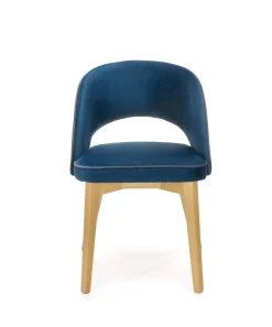 Krzesło Blanche dąb/ granatowe Monolith
