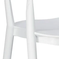 Krzesło Bow białe z tworzywa