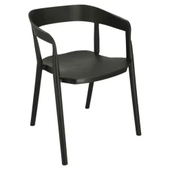 Krzesło Bow czarne z tworzywa