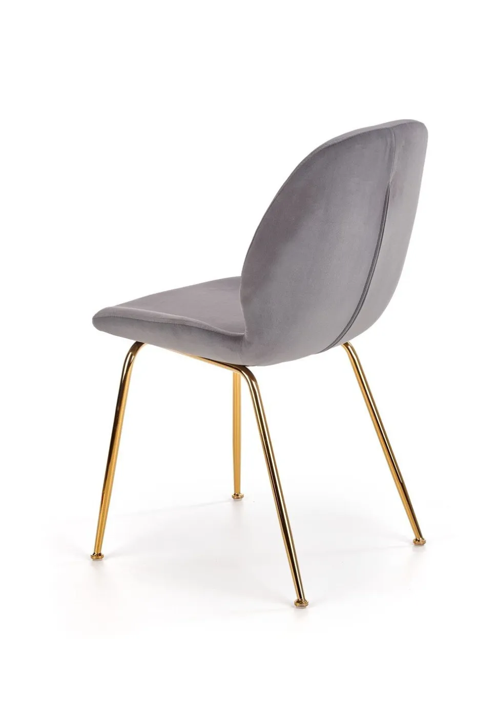 Krzesło Brema szare/złote