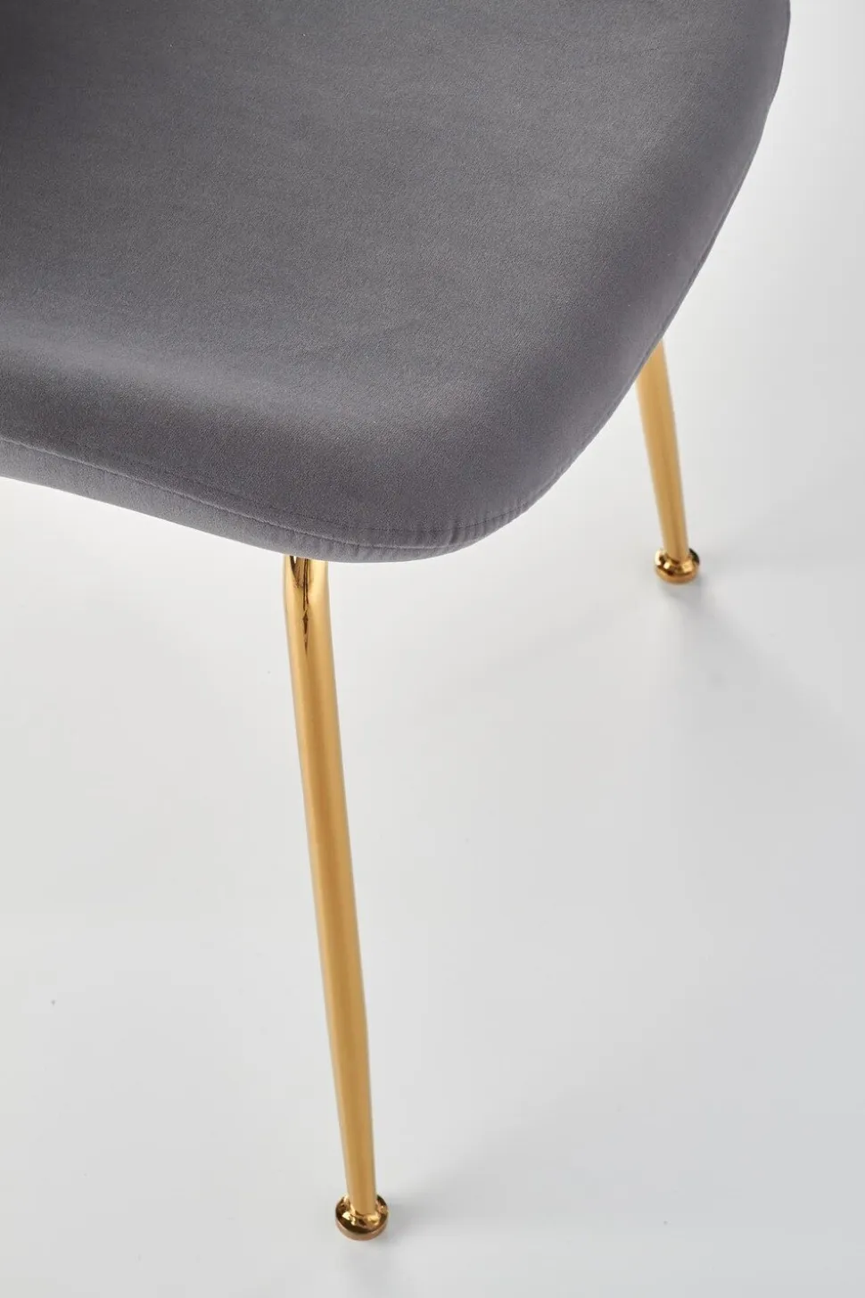 Krzesło Brema szare/złote