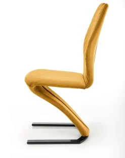 Krzesło Brigitte musztardowe