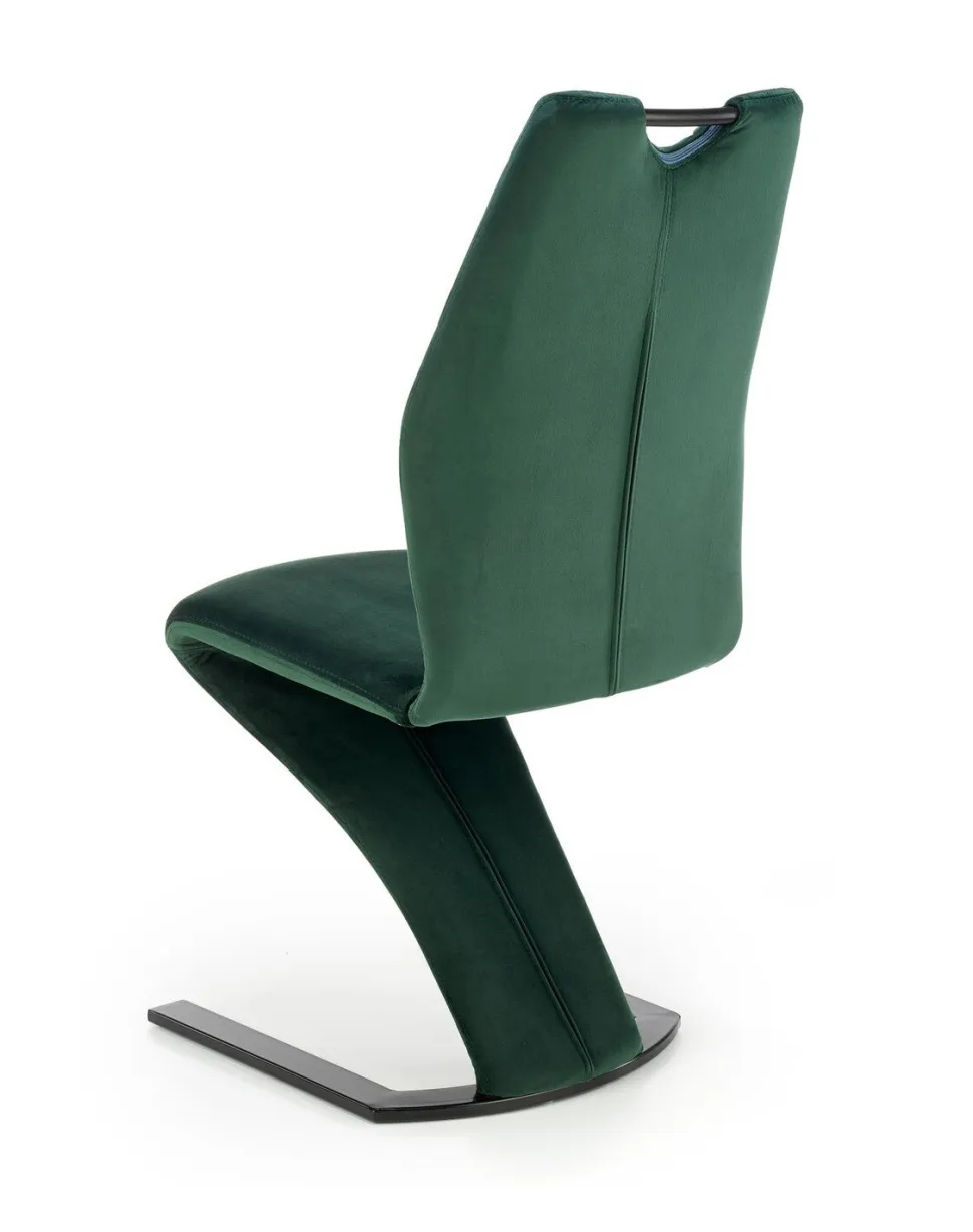 Krzesło Brigitte zielone