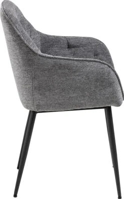 Krzesło Brooke antracytowe