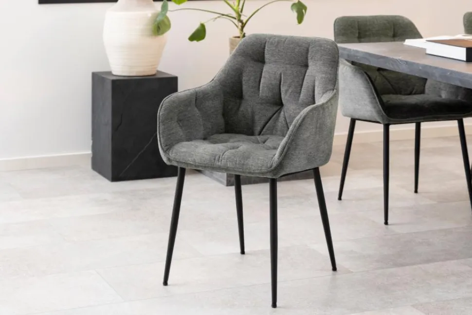 Krzesło Brooke antracytowe