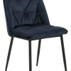 Krzesło Brooke standard granatowe