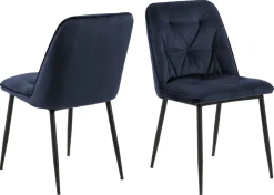 Krzesło Brooke standard granatowe