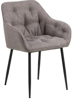 Krzesło Brooke szary jasny