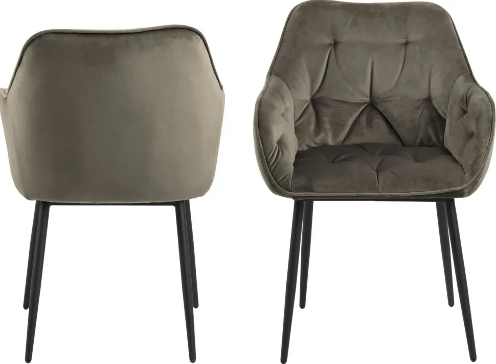 Krzesło Brooke VIC beżowe