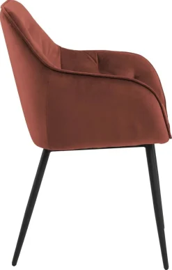 Krzesło Brooke VIC Coral 76AC tapicerowane