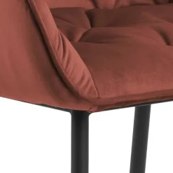 Krzesło Brooke VIC Coral 76AC tapicerowane