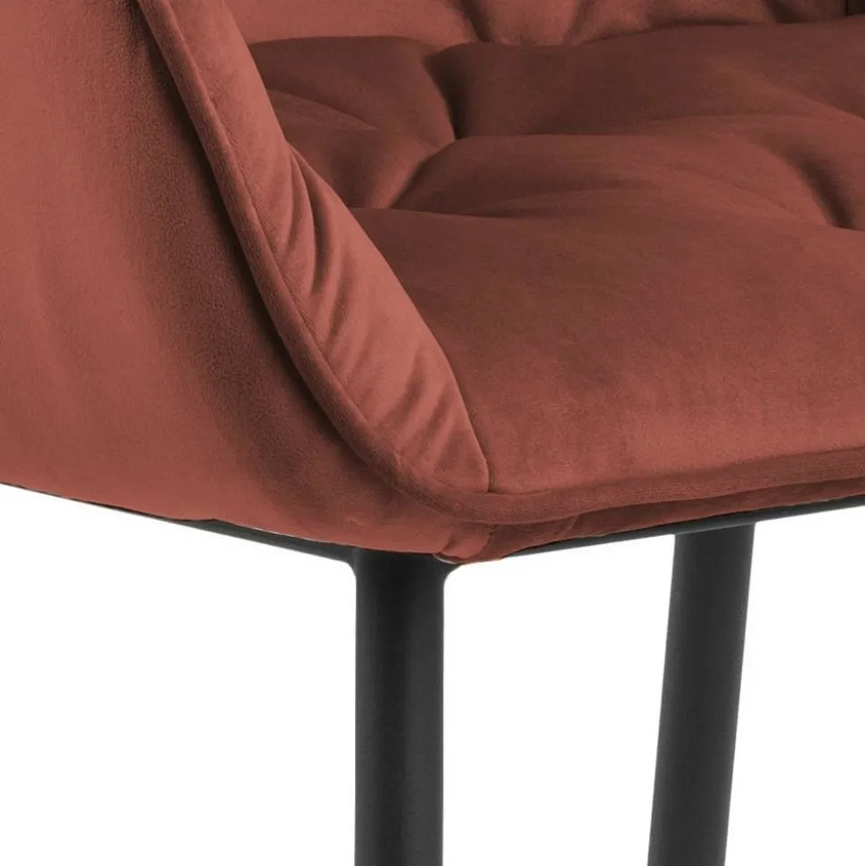 Krzesło Brooke VIC Coral 76AC tapicerowane