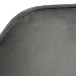 Krzesło Brooke VIC Dark Grey tapicerowane