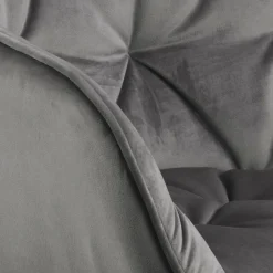 Krzesło Brooke VIC Dark Grey tapicerowane